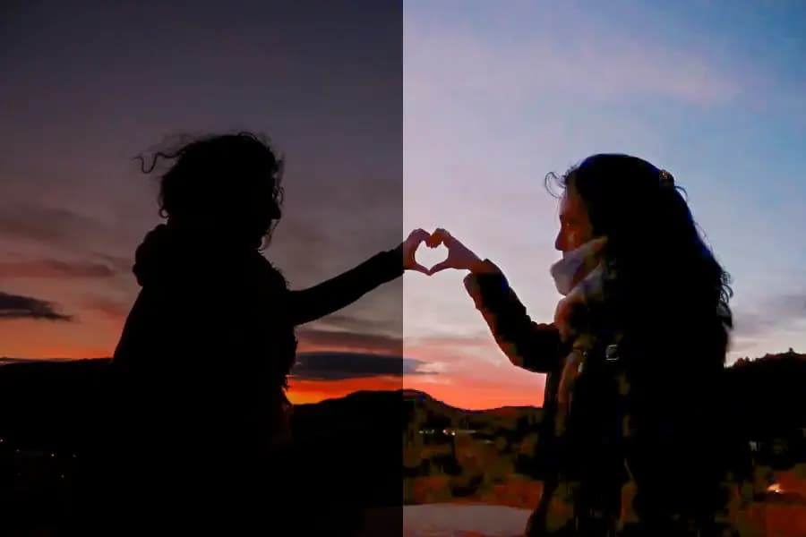 VIDIO's video lightener - Example 3